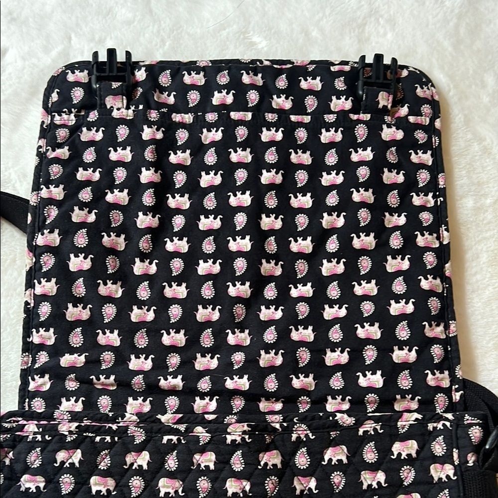Vera Bradley Elephant Paisley Quilted Shoulder Bag - Picture 4 of 10